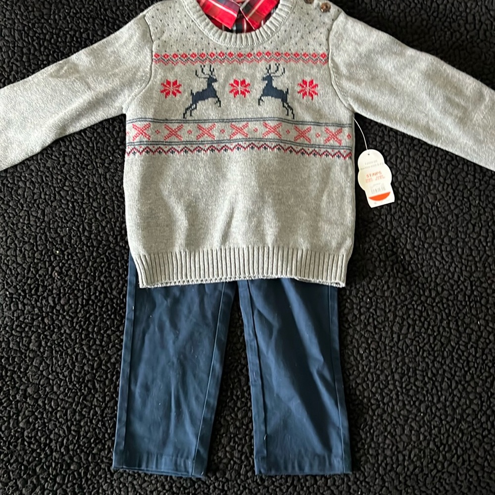 Christmas 3 pc set for boys. Brand new with tag.